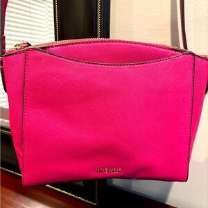 Pink Nine West Crossbody Purse
